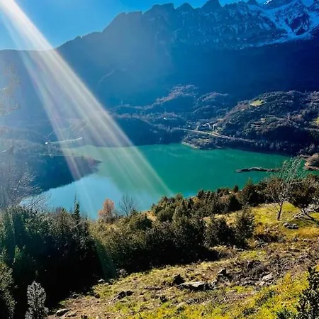 בקתה Adosado Cumbres De Hoz Hoz de Jaca